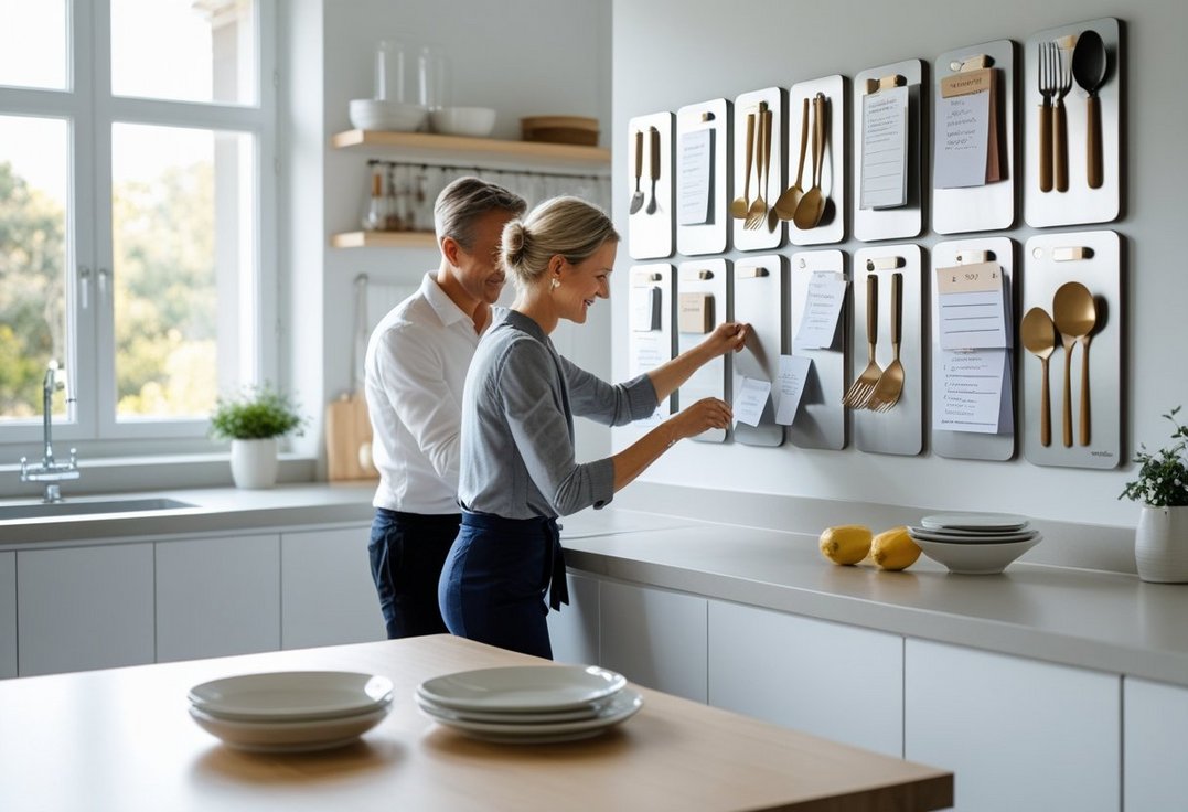 Saadan organiserer du koekkenet med magnettavler og bestil kagegafler online